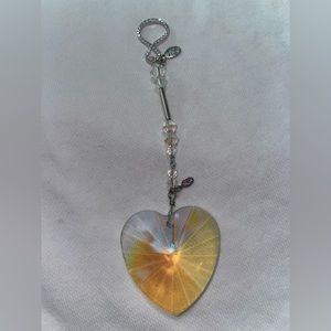 Kirks Folly Fairy Heart Wishing Crystal Ornament